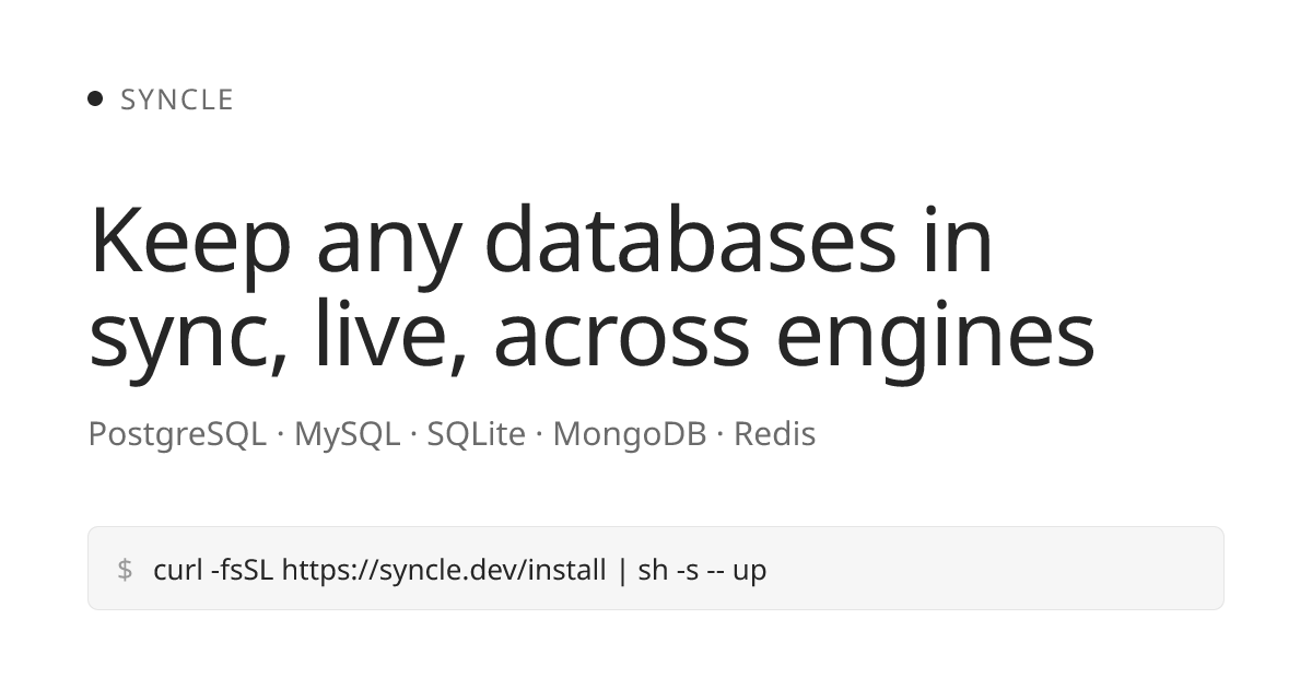 syncle.dev image